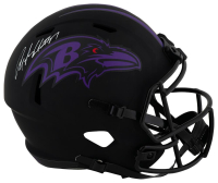 Anquan Boldin Signed Ravens Full-Size Eclipse Alternate Speed Helmet (Schwartz) at PristineAuction.com