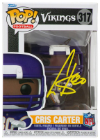 Cris Carter Signed Vikings #317 Funko Pop! Vinyl Figure (Schwartz) at PristineAuction.com