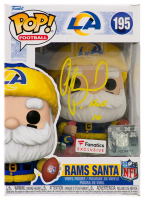 Orlando Pace Signed Rams #195 Rams Santa Funko Pop! Vinyl Figure Inscribed "HOF 16" (Schwartz) at PristineAuction.com