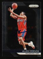 Allen Iverson Signed 2018-19 Panini Prizm #45 (JSA) at PristineAuction.com