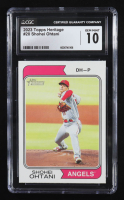 Shohei Ohtani 2023 Topps Heritage #20 (CGC 10) at PristineAuction.com