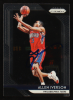 Allen Iverson Signed 2018-19 Panini Prizm #45 (JSA) at PristineAuction.com