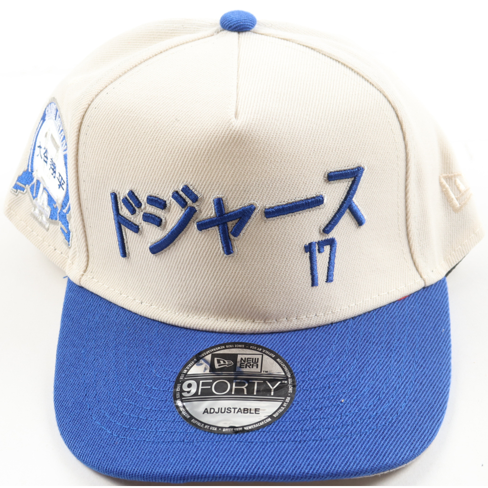 Shohei Ohtani Dodgers New Era 9Forty Limited Edition Katakana/Kanji Snapback Hat at PristineAuction.com