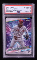 Elly De La Cruz 2024 Topps Stars of MLB Chrome #CSMLB23 RC (PSA 10) at PristineAuction.com