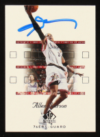 Allen Iverson Signed 2001-02 SP Authentic #64 (JSA) at PristineAuction.com