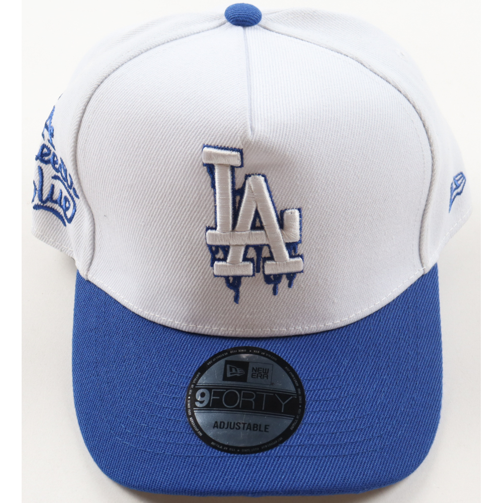 Dodgers "LA Bleeds Blue" New Era 9Forty Limited Edition Snapback Hat at PristineAuction.com