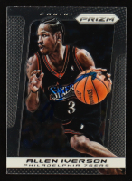 Allen Iverson Signed 2013-14 Panini Prizm #214 (JSA) at PristineAuction.com