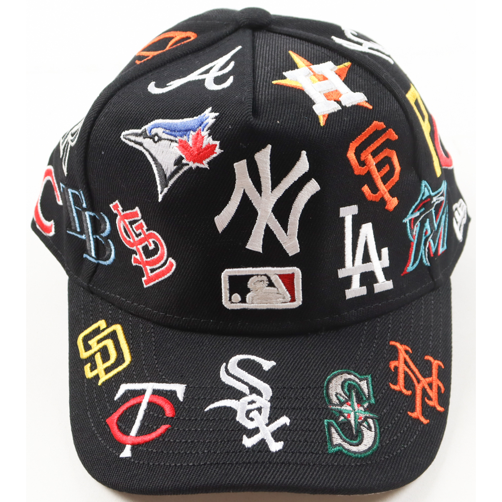 MLB Team Logo Embroidered Collection New Era 9Forty Limited Edition Snapback Hat at PristineAuction.com