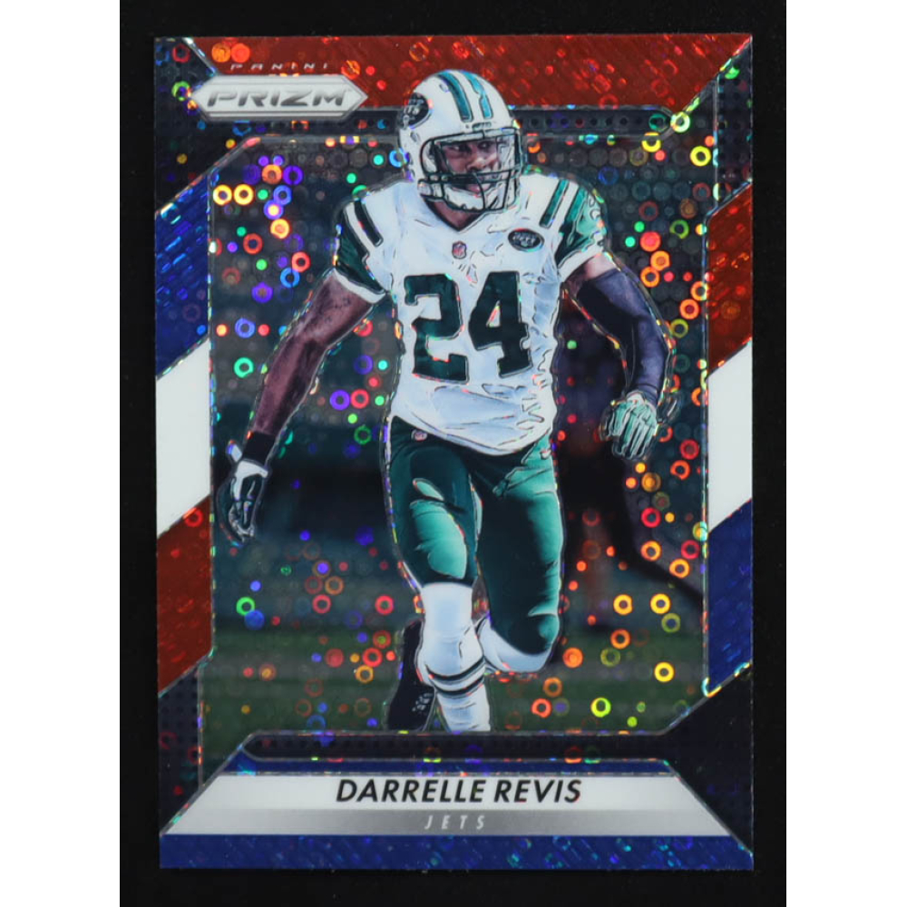 Darrelle Revis 2016 Panini Prizm Prizms Red White and Blue #55 at PristineAuction.com