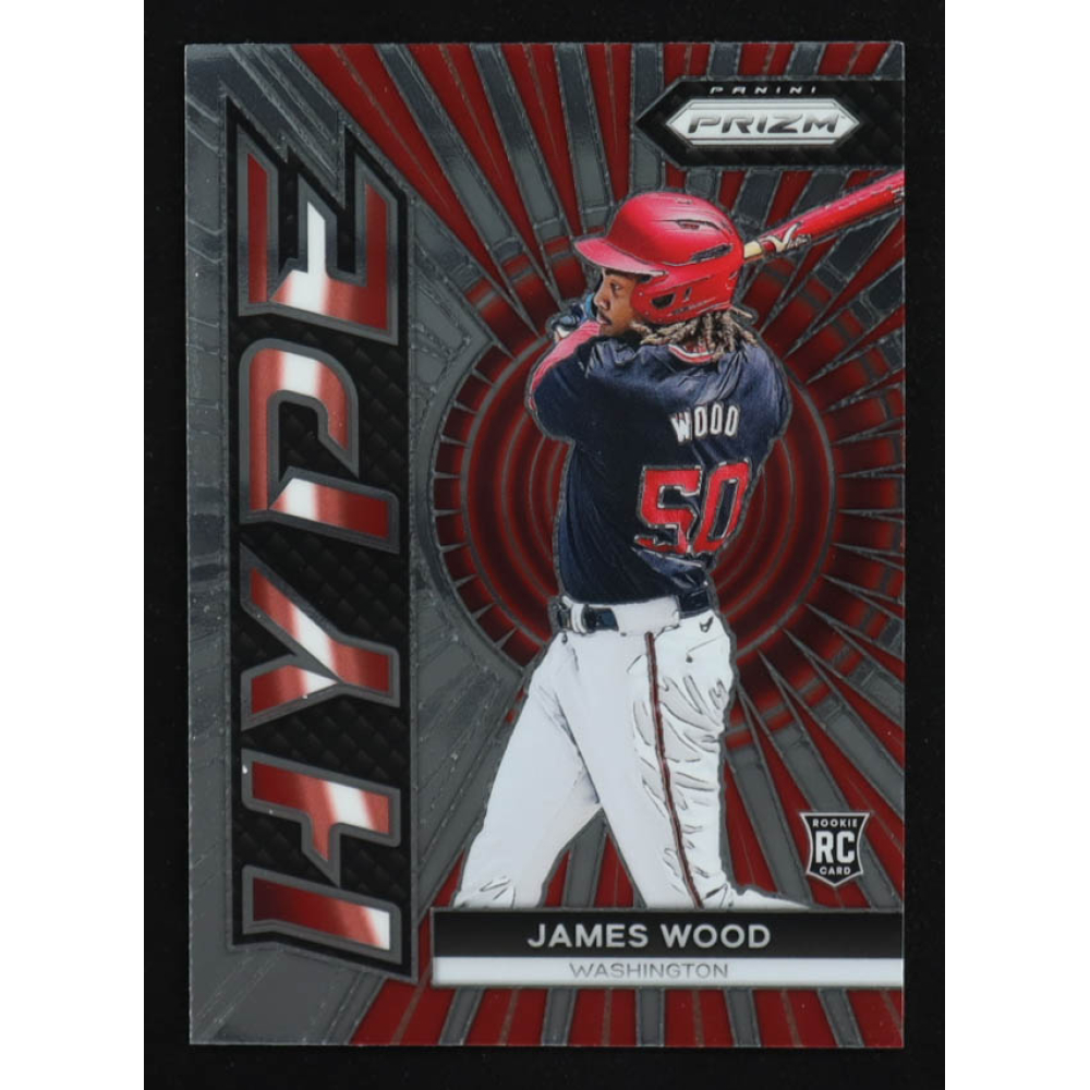 James Wood 2024 Panini Prizm Hype #19 RC at PristineAuction.com