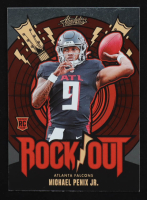 Michael Penix Jr. 2024 Absolute Rock Out #15 RC at PristineAuction.com