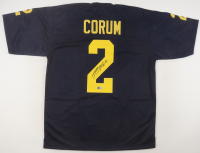 Blake Corum Signed Jersey (Beckett) at PristineAuction.com