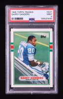 Barry Sanders 1989 Topps Traded #83T RC (PSA 9) at PristineAuction.com