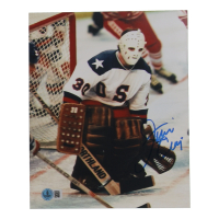 Jim Craig Signed Team USA 8x10 Photo (Beckett) at PristineAuction.com