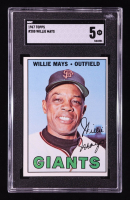 Willie Mays 1967 Topps #200 (SGC 5) at PristineAuction.com