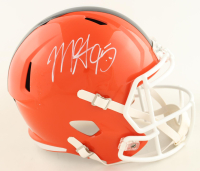 Myles Garrett Signed Browns Full-Size Speed Helmet (Beckett) at PristineAuction.com