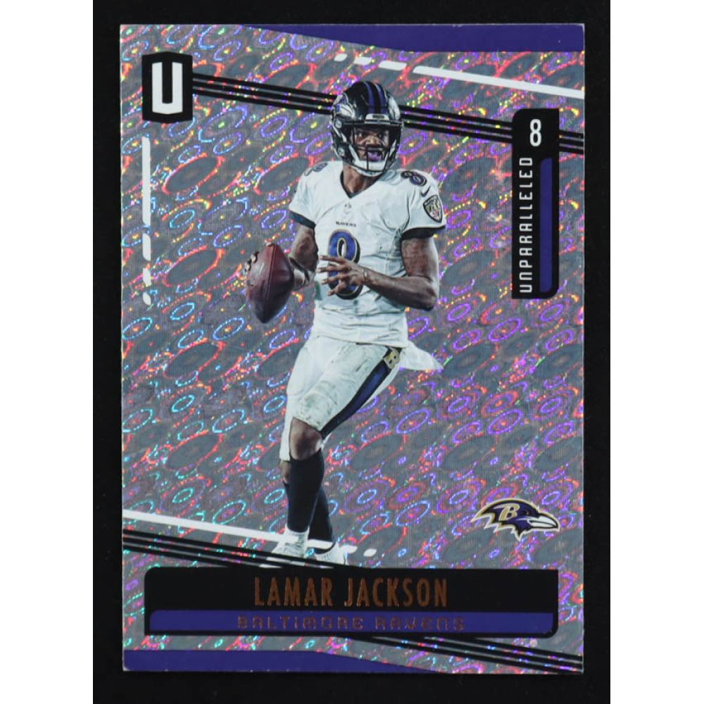 Lamar Jackson 2019 Panini Unparalleled Flight #39 at PristineAuction.com