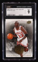 Michael Jordan 2009-10 Upper Deck Michael Jordan Legacy Collection Gold #44 (CGC 9) at PristineAuction.com