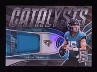 Trevor Lawrence 2022 Panini Spectra Catalysts Materials #9 #70/99 at PristineAuction.com