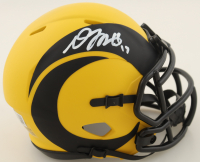 Davante Adams Signed Rams Rave Alternate Speed Mini Helmet (Beckett) at PristineAuction.com