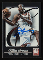 Allen Iverson Signed 2012-13 Elite #188 (JSA) at PristineAuction.com