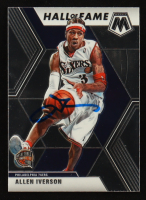 Allen Iverson Signed 2019-20 Mosaic #287 (JSA) at PristineAuction.com