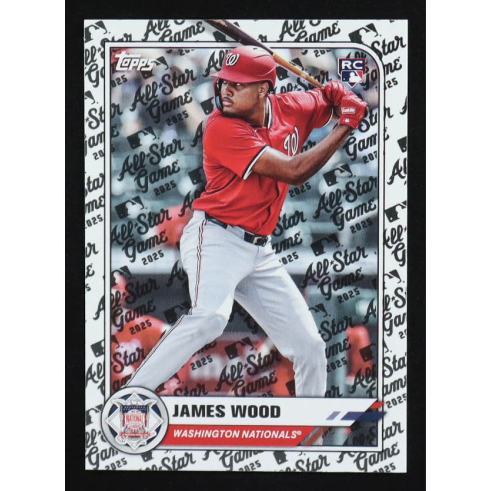 James Wood 2025 Topps All-Star Game #65 RC at PristineAuction.com