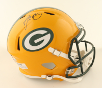 Aaron Rodgers Signed Packers Full-Size Speed Helmet (Fanatics) at PristineAuction.com