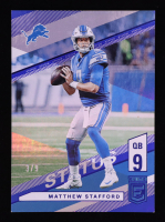 Matthew Stafford 2019 Elite Status #31 #3/9 at PristineAuction.com
