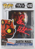 Sam Witwer Signed "Star Wars" #410 Darth Maul Funko Pop! Vinyl Figure (ACOA) at PristineAuction.com