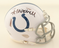 Aaron Mitchell Signed Colts Speed Mini Helmet (Fanatics) at PristineAuction.com