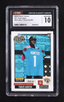 Travis Hunter 2025 Panini Instant Draft Night #NFLDN2 RC (CGC 10) at PristineAuction.com