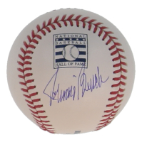 Johnny Bench Signed OML Hall of Fame Logo Baseball (Beckett) at PristineAuction.com