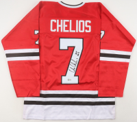 Chris Chelios Signed Jersey Inscribed "HOF 2013" (Beckett) at PristineAuction.com