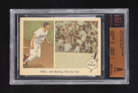 Ted Williams 1959 Fleer #62 / 1958 Sixth Batting Title (BVG 8) at PristineAuction.com
