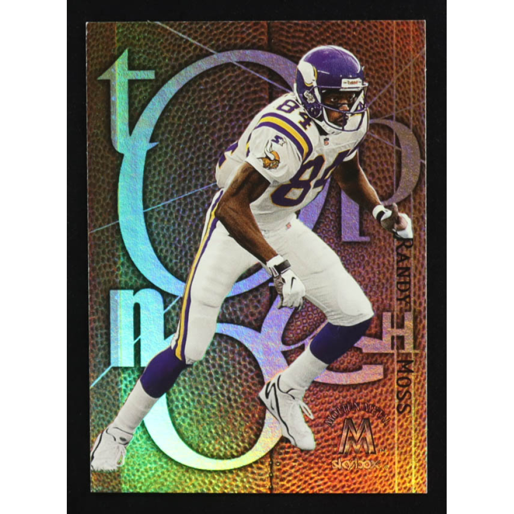 Randy Moss 1999 SkyBox Molten Metal Top Notch #TN14 at PristineAuction.com