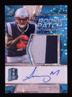 Sony Michel 2018 Panini Spectra Rookie Patch Autographs Neon Blue #209 #67/75 RC at PristineAuction.com