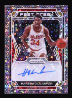 Hakeem Olajuwon 2021-22 Panini Prizm Fast Break Autographs #56 at PristineAuction.com