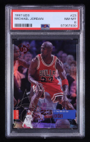 Michael Jordan 1997-98 UD3 #23 AS (PSA 8) at PristineAuction.com