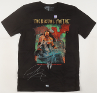 Drew McIntyre Signed WWE "Medieval Metal"  T-Shirt (Fanatics) at PristineAuction.com