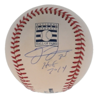 Frank Thomas Signed OML Hall of Fame Logo Baseball Inscribed "HOF 2014" (Beckett) at PristineAuction.com