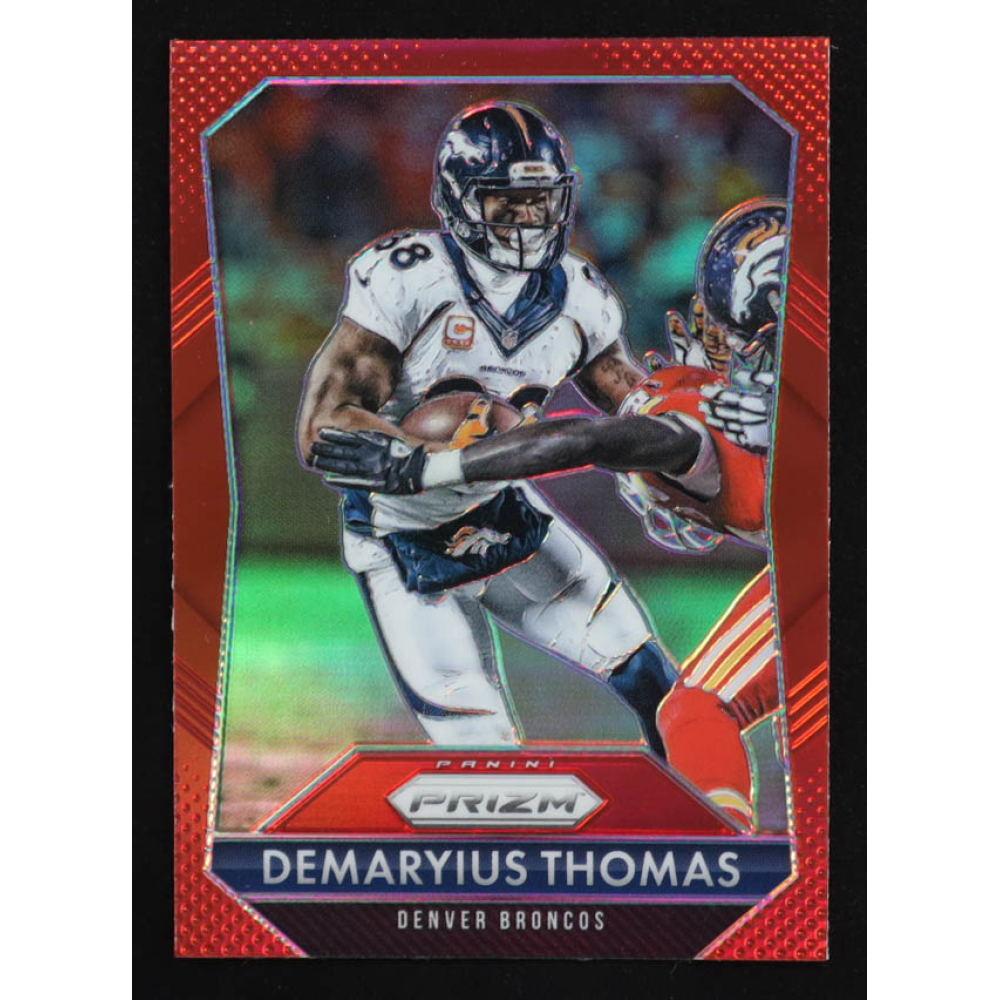Demaryius Thomas 2015 Panini Prizm Prizms Red #153 at PristineAuction.com