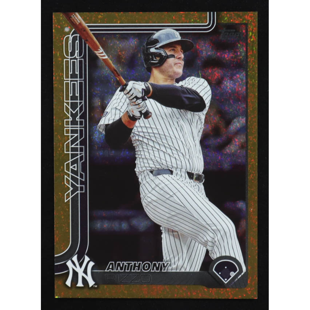 Anthony Rizzo 2025 Topps Gold Holo Foil #14 #26/50 at PristineAuction.com