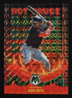 Juan Soto 2022 Panini Mosaic Hot Sauce Mosaic Green #2 at PristineAuction.com