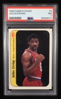Julius Erving 1986-87 Fleer Stickers #5 (PSA 7) at PristineAuction.com