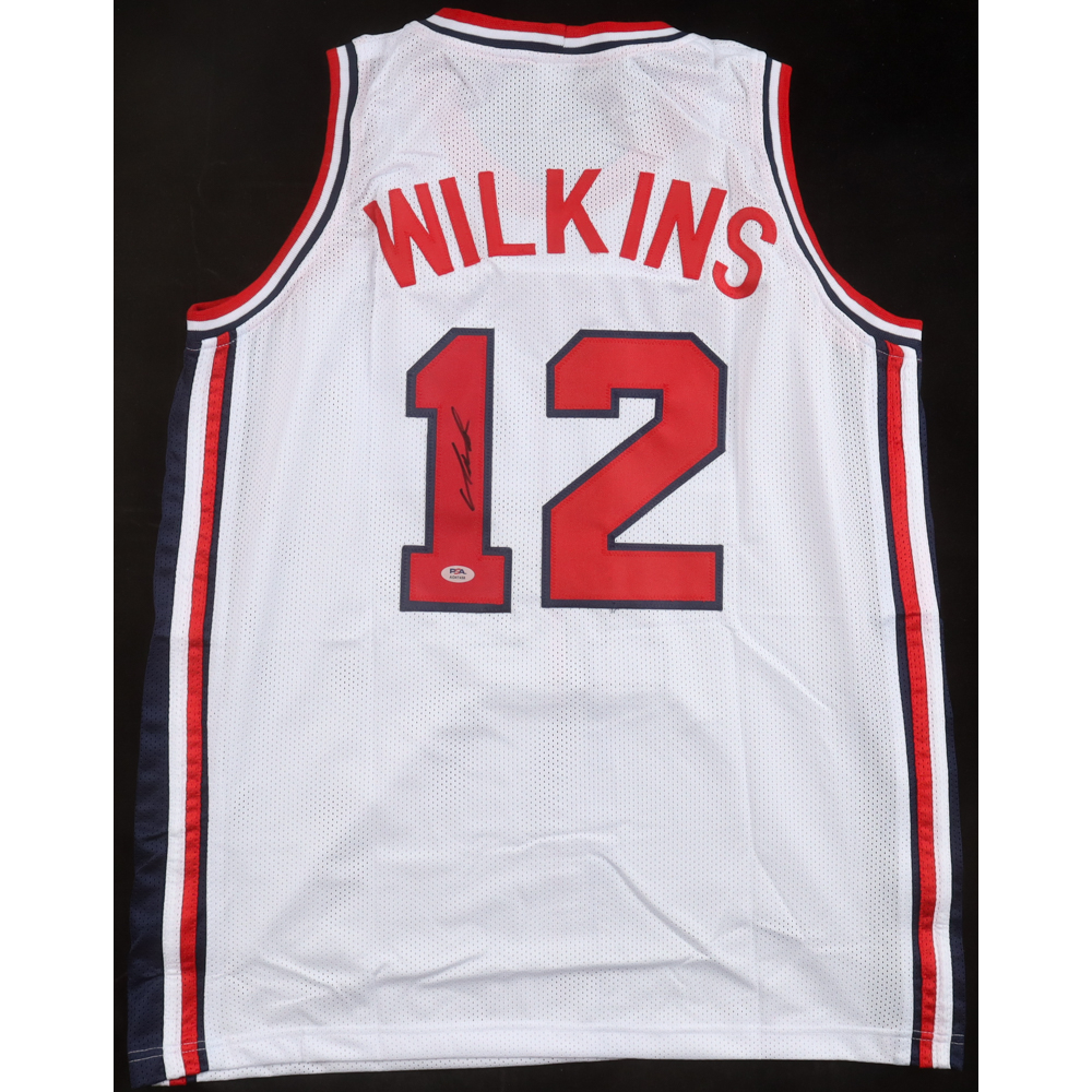 Dominique Wilkins Signed Jersey (PSA) at PristineAuction.com
