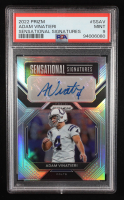 Adam Vinatieri 2022 Panini Prizm Sensational Signatures #SSAV #020/125 RC (PSA 9) at PristineAuction.com
