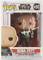 Temuera Morrison Signed "Star Wars" Boba Fett #490 Funko Pop! Bobble-Head Vinyl Figure (ACOA) at PristineAuction.com