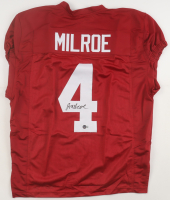 Jalen Milroe Signed Jersey (Beckett) at PristineAuction.com