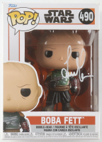 Temuera Morrison Signed "Star Wars" Boba Fett #490 Funko Pop! Bobble-Head Vinyl Figure (ACOA) at PristineAuction.com